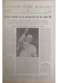 L'Osservatore Romano, 52 numery, 1981 r.