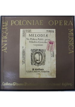 Mikołaj Gomółka melodie na psałterz Polski 4 płyty winylowe