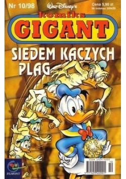 Komiks gigant nr 10 Siedem kaczych plag