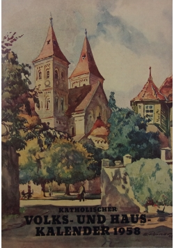 Volks-und hauskalender 1958
