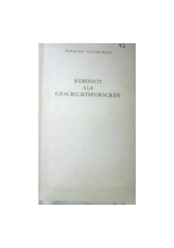 Herodot als Geschichtsforscher