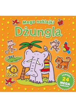 Mega naklejki. Dżungla