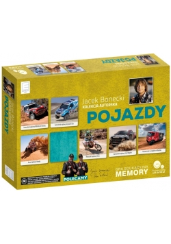Gra edukacyjna memory - Pojazdy Jacek Bonecki