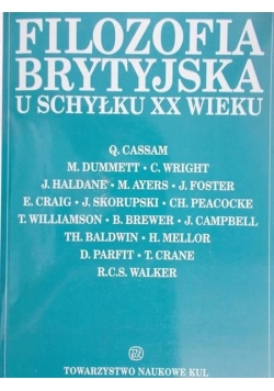 Filozofia brytyjska u schyłku XX wieku