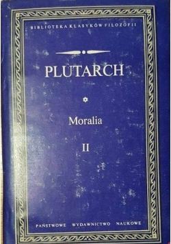 Plutarch Moralia tom 1