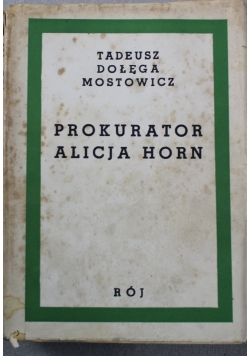 Prokurator Alicja Horn  1939 r., t. 2