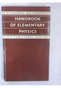 Koshkin N. I. - Handbook of Elementary Physics