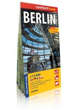 Comfort!map Berlin, 1:15 000 plan miasta