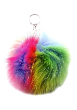 GoGoPo Breloczek pompon neonowy