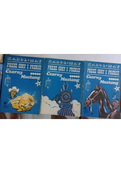 Czarny Mustang tom 1,2,3