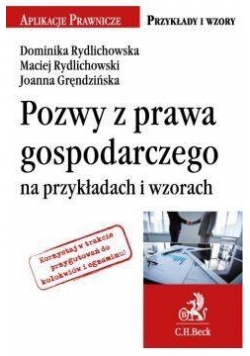 Pozwy z prawa gospodarczego na przykładach...