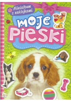 Minialbum z naklejkami - Moje pieski