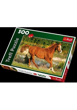 Puzzle 500 Piękno galopu TREFL