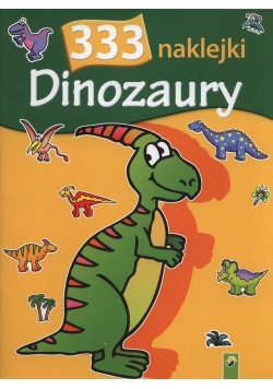 333 naklejki Dinozaury