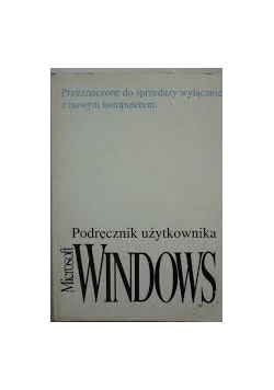 Podręcznik użytkownika microsoft windows