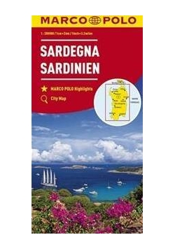 Mapa drogowa Sardynia 1:2000 000 MARCO POLO