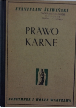 Prawo karne materialne - 1946