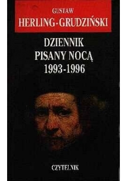 Dziennik pisany nocą 1993 - 1996