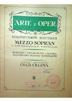 Arie z oper kompozytorów rosyjskich