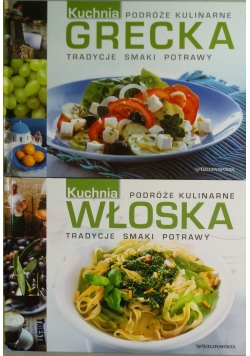 Podróże kulinarne 2 książki