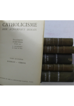 Catholicisme Hier Aujourdhui Demain 6 tomów ok 1948 r