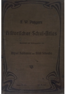 Historischer Schul-Atlas,1908r.