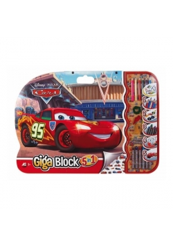 Giga Block - Zestaw dla artysty 5w1 - Cars