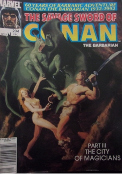 The Savage sword of Conan The Barbarian