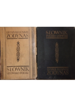 Nowy słownik kieszonkowy niemiecko-polski i polsko-niemiecki, 1915 r.