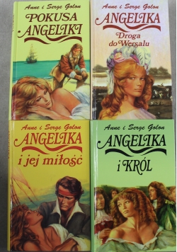 Angelika droga do wersalu/Angelika i jej miłość/Angelika i  król/Pokusa Angeliki