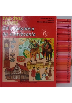 Tak żyli ludzie, zestaw 30 książek