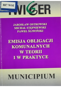 Emisja obligacji komunalnych w teorii i w prace