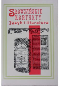 Słowiańskie Kontakty Język i literatura