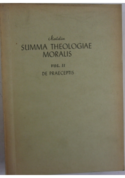 Summa theologiae moralis, vol. II