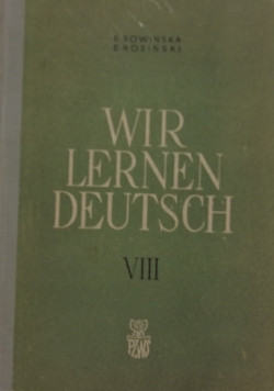 Wir lernen Deutsch, tom VIII