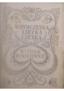 Współczesna liryka czeska, 1924 r.