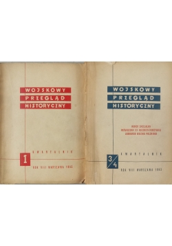 Wojskowy Przegląd Historyczny 2 książki