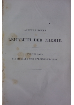 Ausfuhrliches Lehrbuch der Chemie, 1879r.