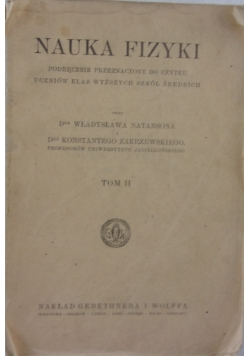 Nauka fizyki tom 2