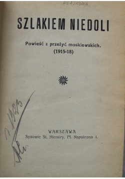 Szlakiem niedoli 1915r
