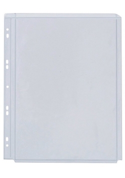 Koszulki na katalogi A4 OFFICE PRODUCTS poszerzane PP krystaliczne 180mikr. 10 sztuk