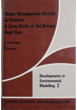 Water Management Models in Practice A Case Study of the Aswan High Dam