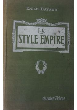 Le Style Empire, 1923 r.