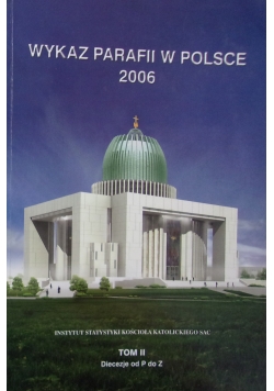 Wykaz parafii w Polsce 2006 Tom 2