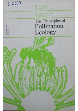 The Principles of Pollination Ecology