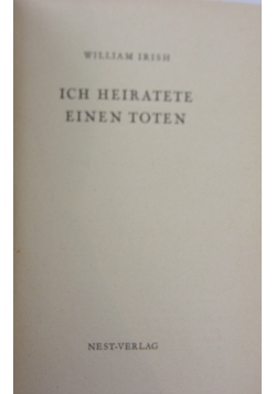 Ich Heiratete einen toten ,1950r.