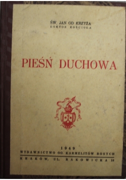 Pieśń duchowa 1949 r.