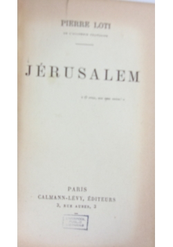 Jerusalem ,1926r.