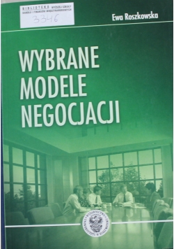 Wybrane modele negocjacji