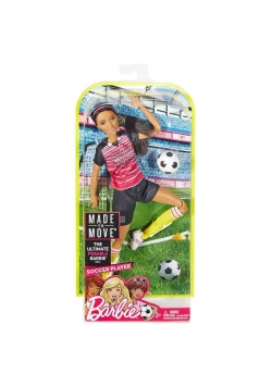 Barbie. Piłkarka brunetka